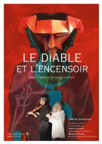 Théâtre Le Diable et l'encensoir. Le vendredi 3 avril 2015 à Curel. Alpes-de-Haute-Provence.  20H30